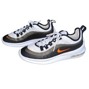 Nike Air Max Axis White Obsidian Orange Men's 7 Sneakers AA2146-108